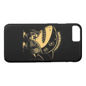 Whimsigoth Cyborg Shark Art Design Case-Mate iPhone Case (Achterkant (Horizontaal))