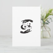 Whimsigoth Design Feestdagenkaart (Staand voorkant)