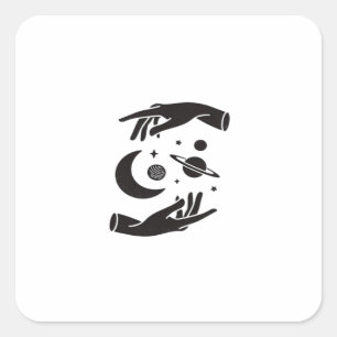 Whimsigoth Design Vierkante Sticker