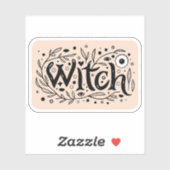 Whimsigoth esthetische heks sticker (Vel)