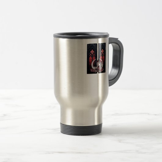 Whimsigoth Fairy Gothic Style Classic Reisbeker (Voorkant rechts)