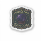Whimsigoth Fantasie Mistichele Bossen, Manen & Mag Sticker (Voorkant)