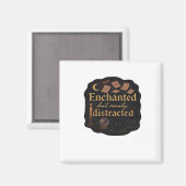 Whimsigoth Fantasy Mysterieuze Bossen, Manen & Mag Magneet (Voorkant / Achterkant)