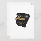 Whimsigoth Fantasy Mystieke bossen, manen en magie Feestdagenkaart (Voorkant / Achterkant)