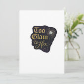 Whimsigoth Fantasy Mystieke bossen, manen en magie Feestdagenkaart (Staand voorkant)