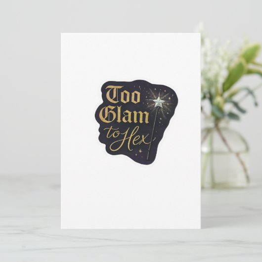 Whimsigoth Fantasy Mystieke bossen, manen en magie Feestdagenkaart (Staand voorkant)