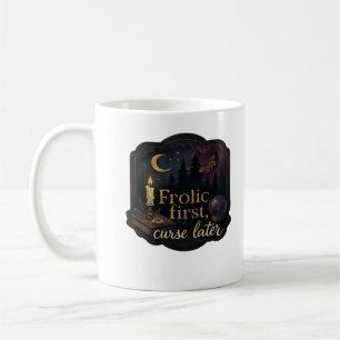 Whimsigoth Fantasy Mystieke bossen, manen en magie Koffiemok