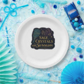 Whimsigoth Fantasy Mystieke bossen, manen en magie Papieren Bordje (Feest)