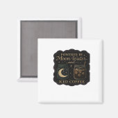 Whimsigoth Fantasy – Mystieke bossen, manen en man Magneet (Voorkant / Achterkant)