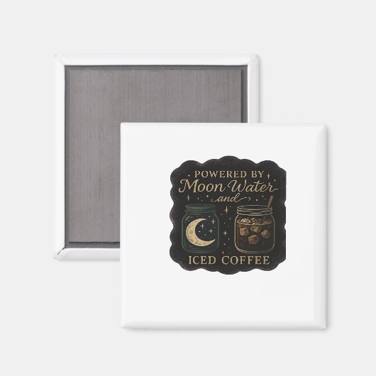 Whimsigoth Fantasy – Mystieke bossen, manen en man Magneet (Voorkant / Achterkant)