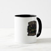 Whimsigoth Fantasy – Mystieke bossen, manen en man Mok (Voorkant rechts)