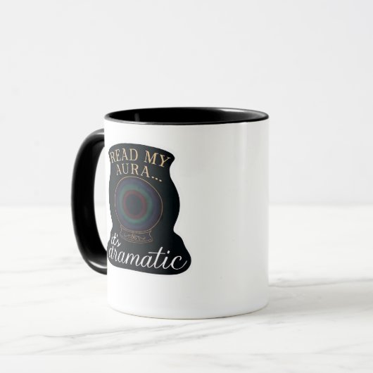 Whimsigoth Fantasy – Mystieke bossen, manen en man Mok (Voorkant links)