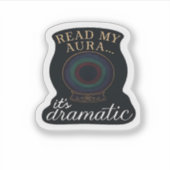 Whimsigoth Fantasy – Mystieke bossen, manen en man Sticker (Voorkant)