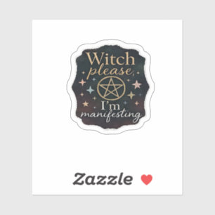 Whimsigoth Fantasy – Mystieke bossen, manen en man Sticker