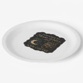 Whimsigoth Fantasy – Mystieke Bossen, Manen & Magi Papieren Bordje (Gekanteld)