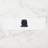 Whimsigoth Fantasy – Mystieke Bossen, Manen & Magi Waterfles Etiket (Enkel label)