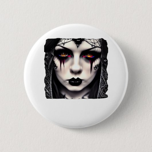 Whimsigoth Funny Classic Ronde Button 5,7 Cm (Voorkant)