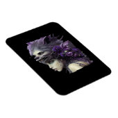 Whimsigoth Funny Design voor Halloween Magneet (Rechterzijde)