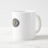 Whimsigoth Glas in lood Moon en Sun Classic Grote Koffiekop (Voorkant rechts)