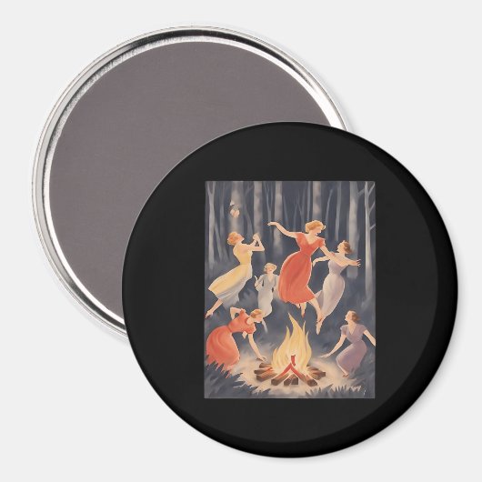 Whimsigoth Gothic Wall Art 90s Decor HECKINFAROUT  Magneet (Voorkant / Achterkant)