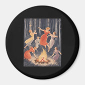 Whimsigoth Gothic Wall Art 90s Decor HECKINFAROUT  Magneet (Voorkant)