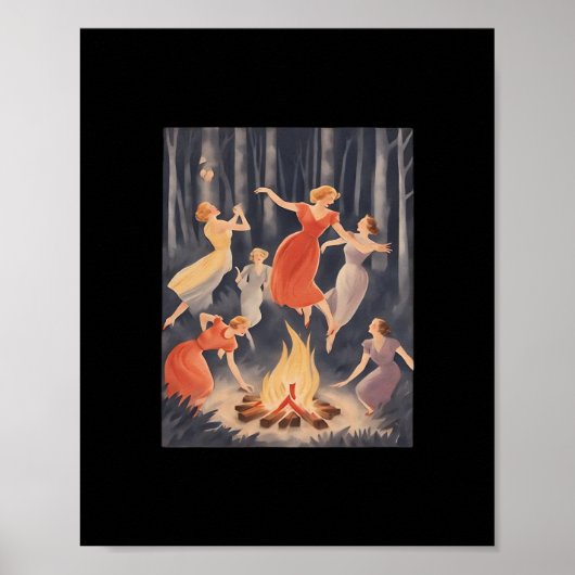 Whimsigoth Gothic Wall Art 90s Decor HECKINFAROUT Poster (Voorkant)