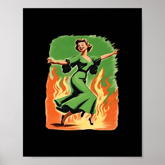 Whimsigoth Gothic Wall Art 90s Decor HECKINFAROUT Poster (Voorkant)