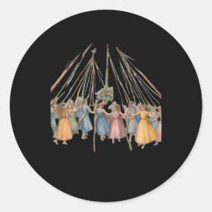 Whimsigoth Gothic Wall Art 90s Decor HECKINFAROUT Ronde Sticker
