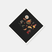 Whimsigoth Halloween Pack Classic Servet (Hoek)