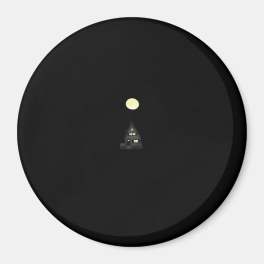 Whimsigoth Herfst Cottage Oversized Magneet (Voorkant)