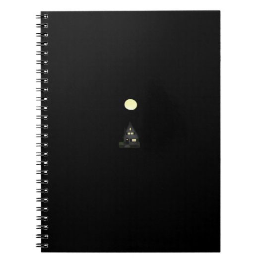 Whimsigoth Herfst Cottage Oversized Notitieboek (Voorkant)