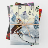 WHIMSIGOTH HOLIDAY wrapping paper 3 vel-set (In situ)