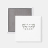 Whimsigoth Ink – Mystical Forests, Moons & Magic F Magneet (Voorkant / Achterkant)