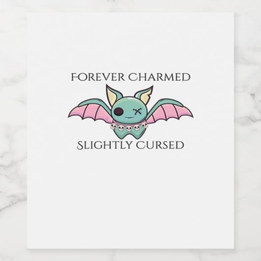 Whimsigoth Ink – Mystical Forests, Moons & Magic F Wijn Etiket (Enkel label)