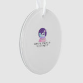 Whimsigoth Ink – Mystical Forests, Moons & Magic R Ornament (voorkant)