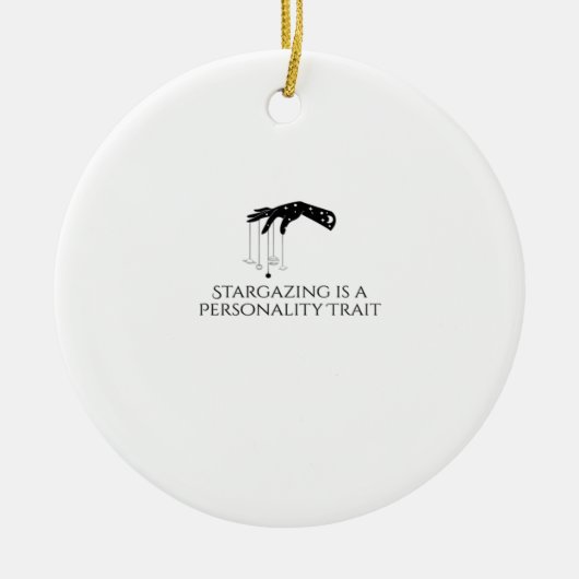 Whimsigoth Ink – Mystieke bossen, manen en magie C Keramisch Ornament (Voorkant)