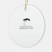 Whimsigoth Ink – Mystieke bossen, manen en magie C Keramisch Ornament (Links)