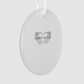 Whimsigoth Ink – Mystieke bossen, manen en magie F Ornament (voorkant)