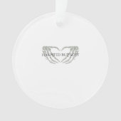 Whimsigoth Ink – Mystieke bossen, manen en magie F Ornament (voorkant)