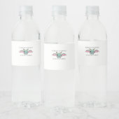 Whimsigoth Ink – Mystieke bossen, manen en magie F Waterfles Etiket (Flessen)