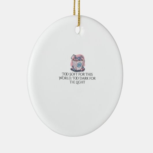 Whimsigoth Ink – Mystieke bossen, manen en magie Keramisch Ornament (Rechts)