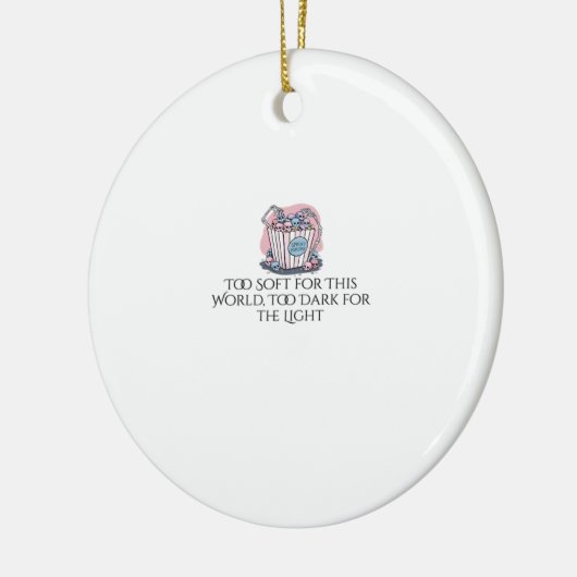 Whimsigoth Ink – Mystieke bossen, manen en magie Keramisch Ornament (Links)