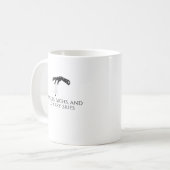 Whimsigoth Ink – Mystieke bossen, manen en magie Koffiemok (Voorkant links)