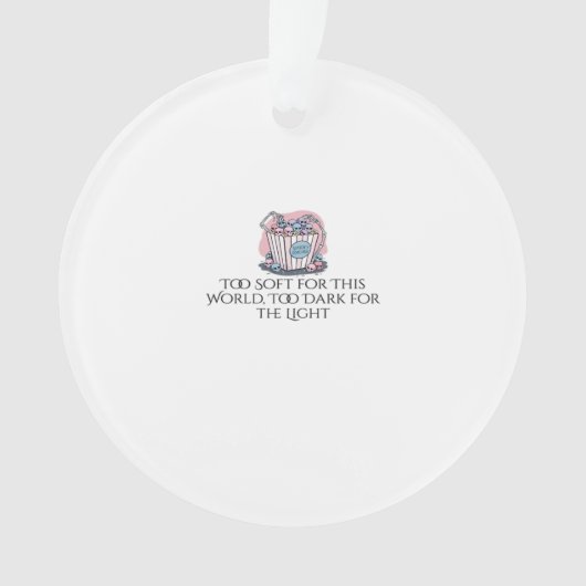 Whimsigoth Ink – Mystieke bossen, manen en magie Ornament (voorkant)