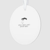 Whimsigoth Ink – Mystieke bossen, manen en magie Ornament (voorkant)