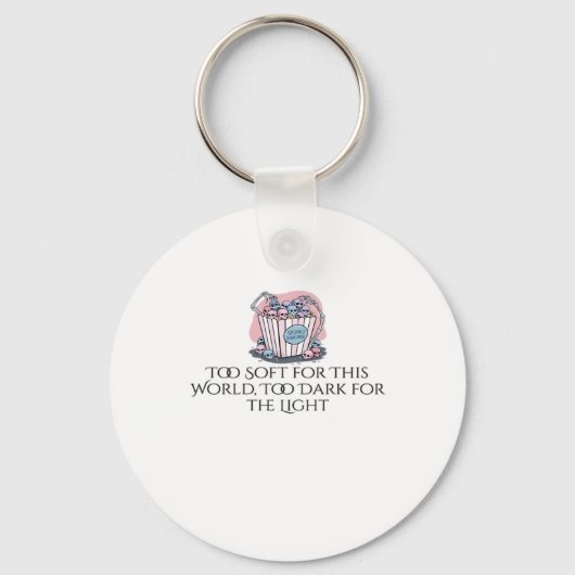 Whimsigoth Ink – Mystieke bossen, manen en magie Sleutelhanger (Voorkant)