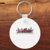 Whimsigoth Ink – Mystieke bossen, manen en magie Sleutelhanger (Voorkant)