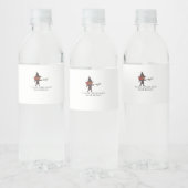 Whimsigoth Ink – Mystieke bossen, manen en magie Waterfles Etiket (Flessen)