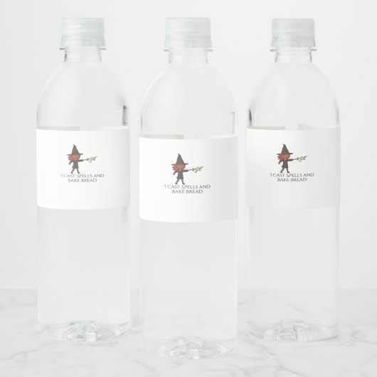 Whimsigoth Ink – Mystieke bossen, manen en magie Waterfles Etiket (Flessen)