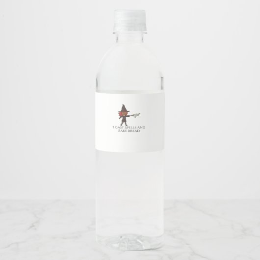 Whimsigoth Ink – Mystieke bossen, manen en magie Waterfles Etiket (Voorkant)